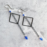 Alluring Earrings - Diamond Chain