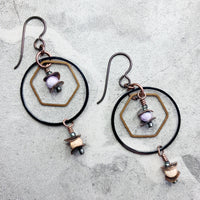 Miracle Earrings - Copper