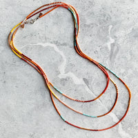 Single Strand Beaded Necklaces 60"