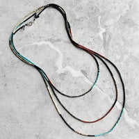 Single Strand Beaded Necklaces 60"