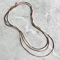 Single Strand Beaded Necklaces 60"