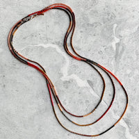 Single Strand Beaded Necklaces 60"