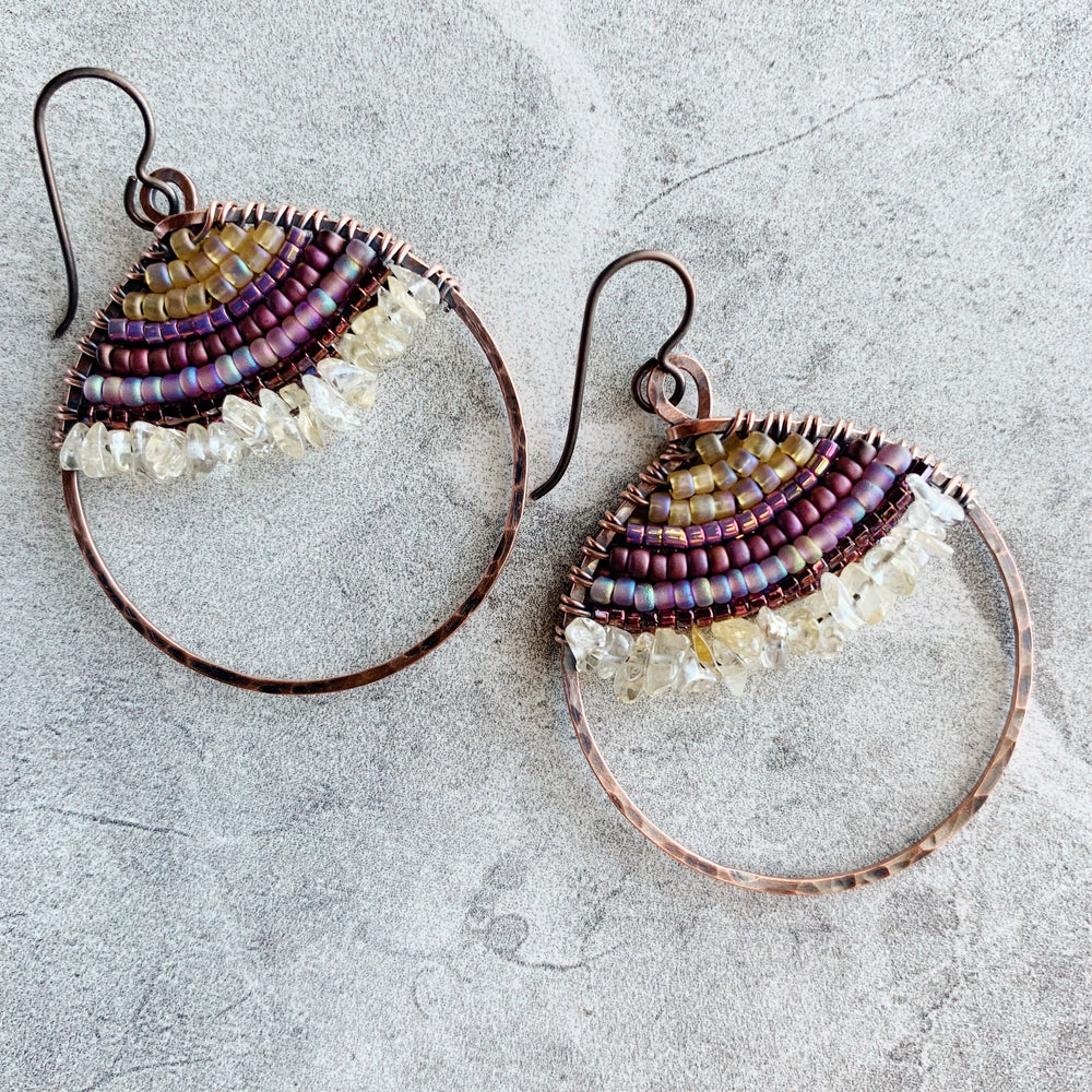 Valiant Hoop Earrings