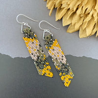 Blissful Peyote Stitch Earrings
