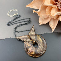 Set: Outback Jasper Blissful Earrings & Pendant Necklace