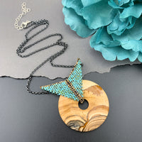 Set: Picture Jasper Blissful Earrings & Pendant Necklace