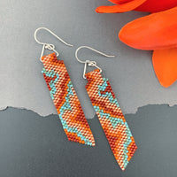 Blissful Peyote Stitch Earrings