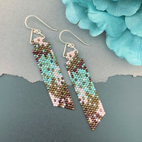 Blissful Peyote Stitch Earrings