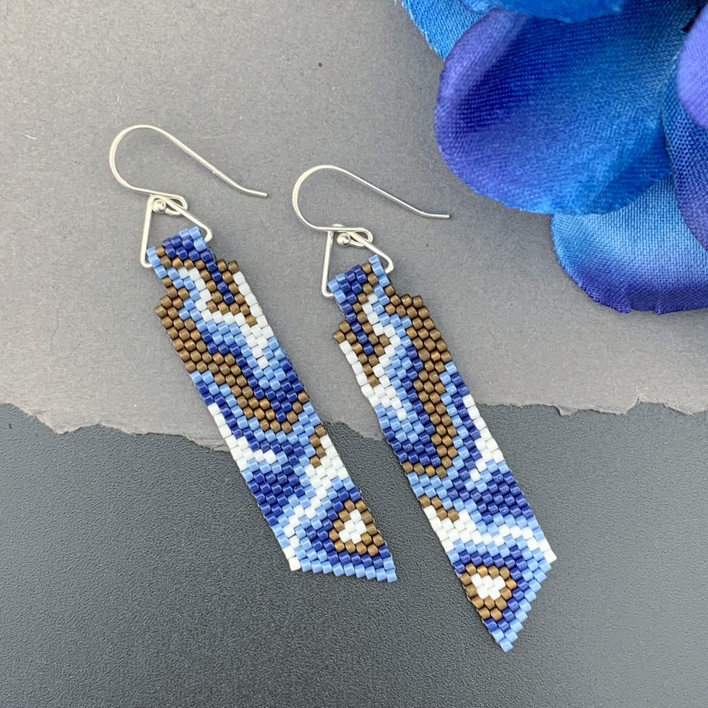 Blissful Peyote Stitch Earrings