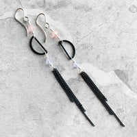 Alluring Earrings - Semi Circle