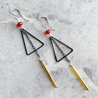 Alluring Earrings - Triangle