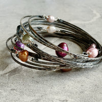 Decadent Bangle Bracelets - Sterling