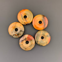 Set: Picasso Jasper Blissful Earrings & Pendant Necklace