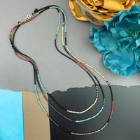 Single Strand Beaded Necklaces 60"