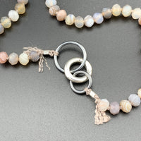 Radiant Necklace - Botswanna Agate Gemstone Candy Necklace