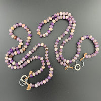 Radiant Necklace - Chevron Amethyst Gemstone Candy Necklace