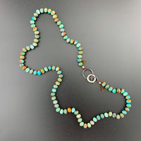 Radiant Necklace - Turquoise Gemstone Candy Necklace