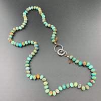 Radiant Necklace - Turquoise Gemstone Candy Necklace