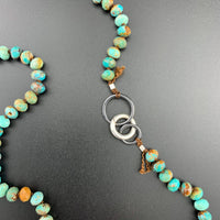 Radiant Necklace - Turquoise Gemstone Candy Necklace