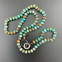 Radiant Necklace - Turquoise Gemstone Candy Necklace