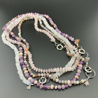 Radiant Necklace - Botswanna Agate Gemstone Candy Necklace