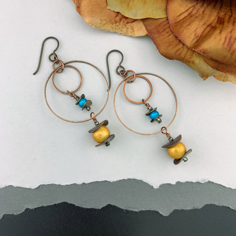 Miracle Earrings - Copper