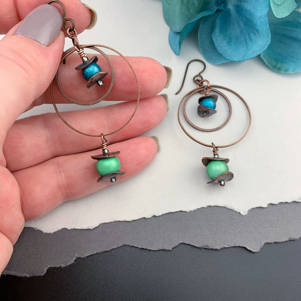 Miracle Earrings - Copper