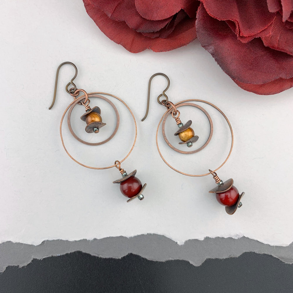 Miracle Earrings - Copper