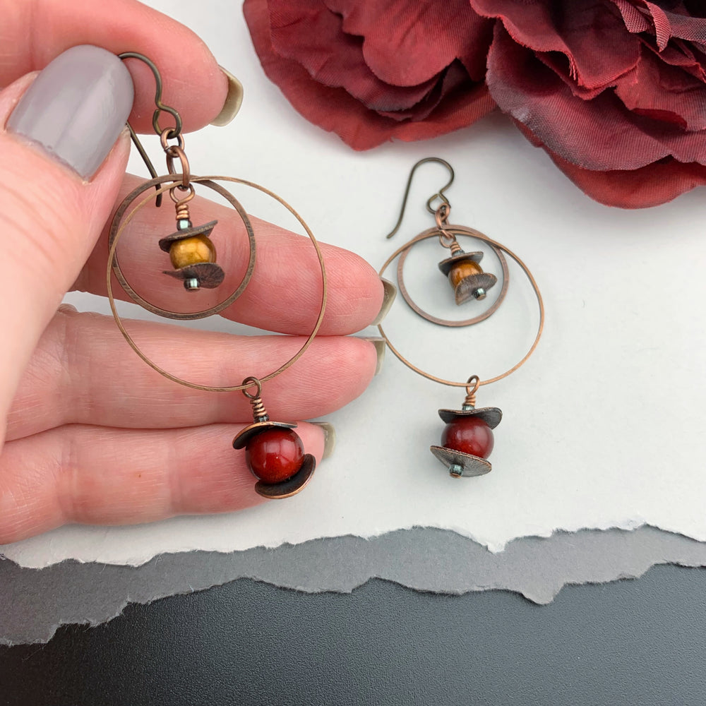 Miracle Earrings - Copper
