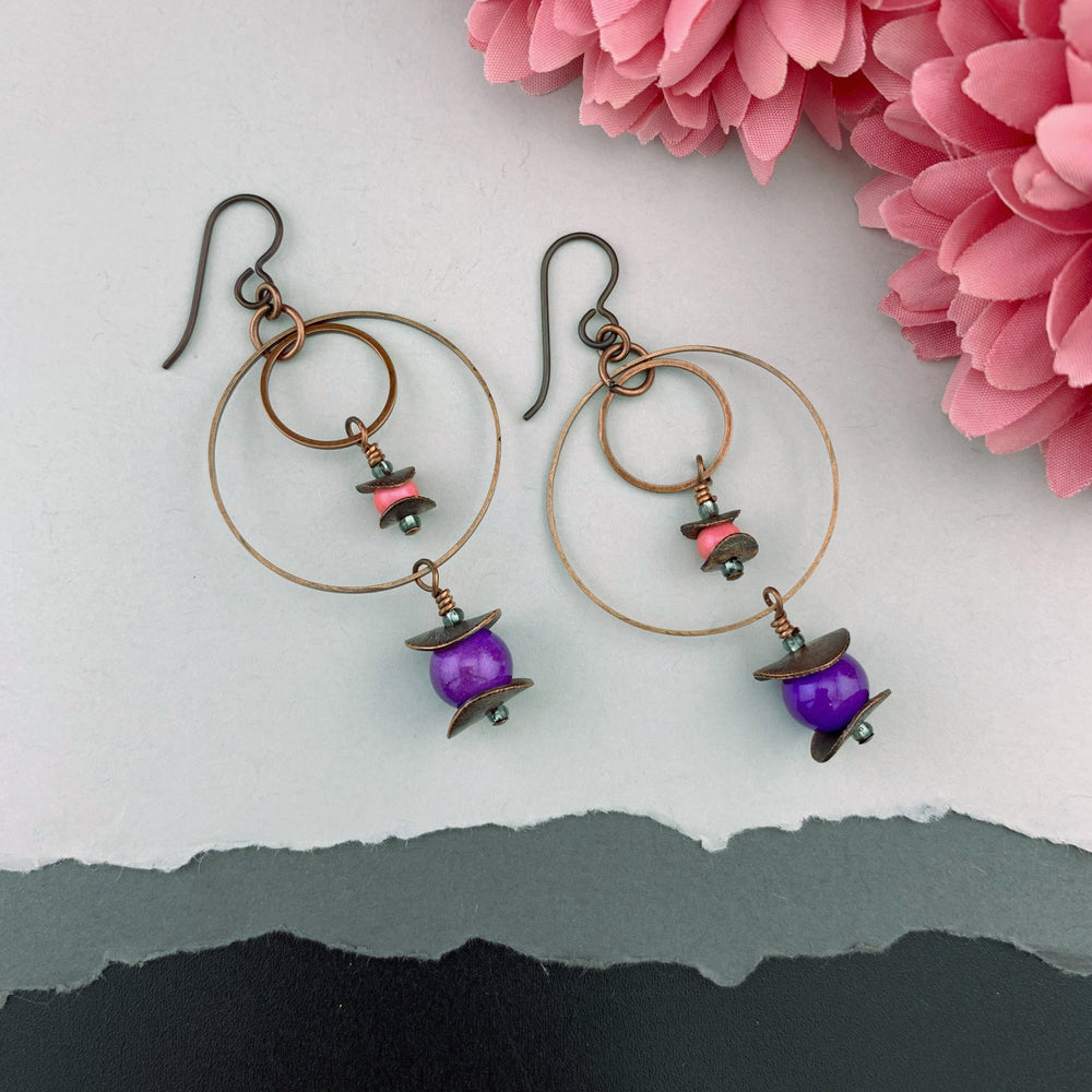 Miracle Earrings - Copper