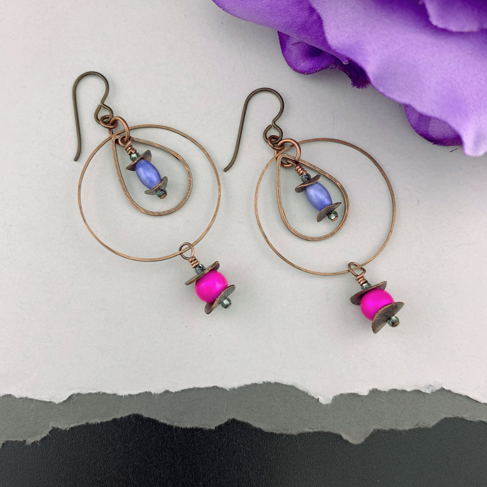Miracle Earrings - Copper