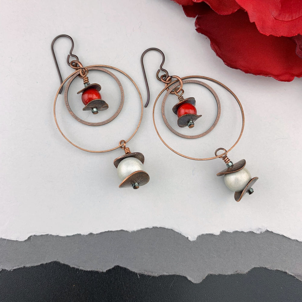 Miracle Earrings - Copper