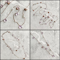 Radiant Layering Necklace - Heart