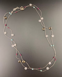 Radiant Layering Necklace - Heart