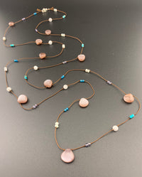 Radiant Layering Necklace - Heart