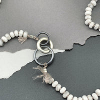 Radiant Necklace - Howlite Gemstone Candy Necklace