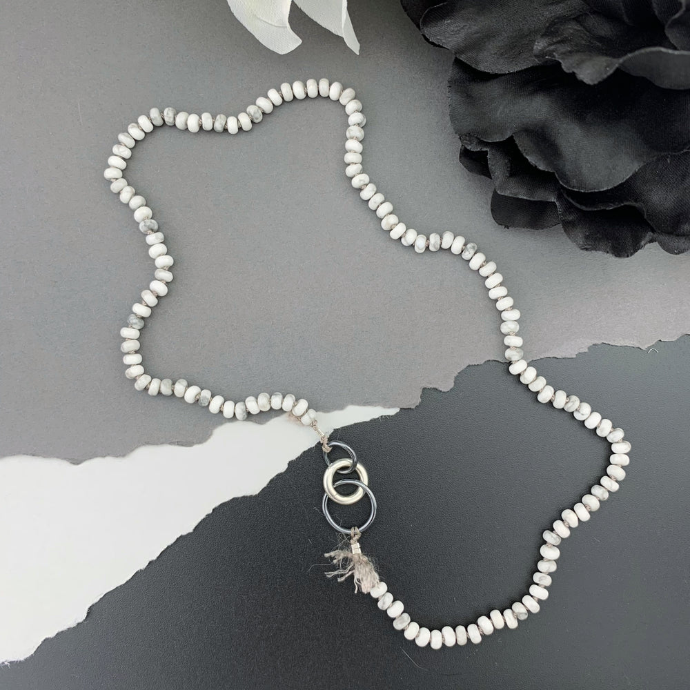 Radiant Necklace - Howlite Gemstone Candy Necklace