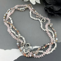 Radiant Necklace - Howlite Gemstone Candy Necklace