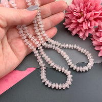 Radiant Necklace - Rose Quartz Gemstone Candy Necklace