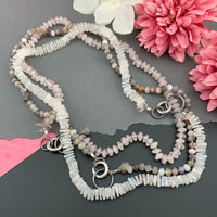 Radiant Necklace - Rose Quartz Gemstone Candy Necklace