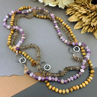 Radiant Necklace - Golden Tiger's Eye Gemstone Candy Necklace