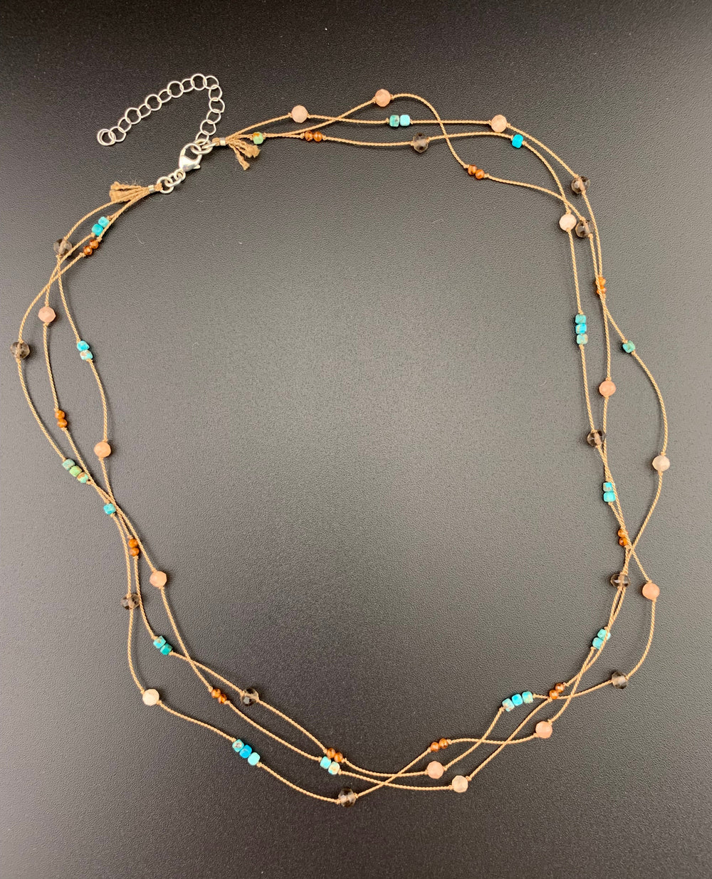 Radiant Necklace Triple Strand