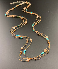 Radiant Necklace Triple Strand