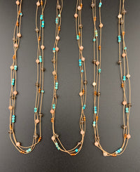 Radiant Necklace Triple Strand