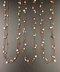 Radiant Necklace Triple Strand