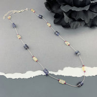 OOAK Delicate Silk Knotted Necklaces