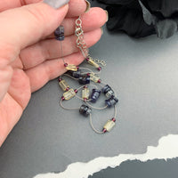 OOAK Delicate Silk Knotted Necklaces