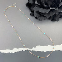 OOAK Delicate Silk Knotted Necklaces