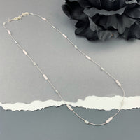 OOAK Delicate Silk Knotted Necklaces