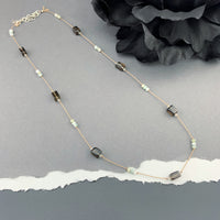 OOAK Delicate Silk Knotted Necklaces